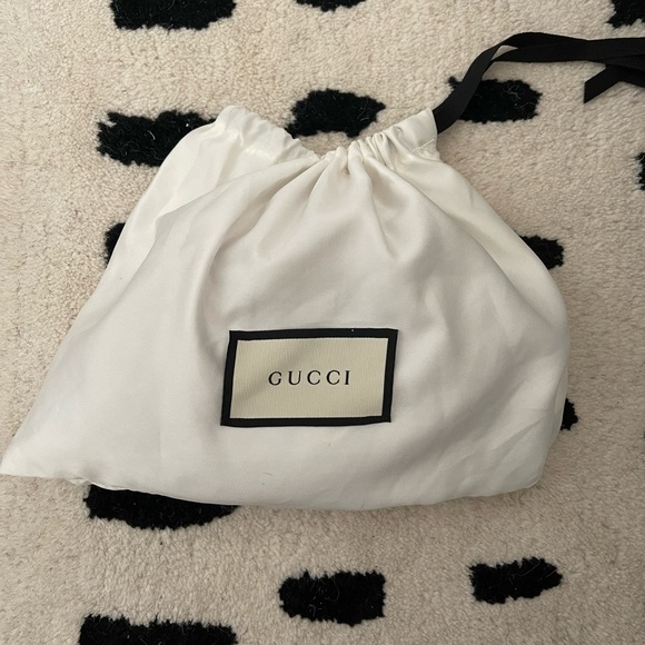 GG Marmont Matelassé Leather Belt Bag in Red - Picture 7 of 8